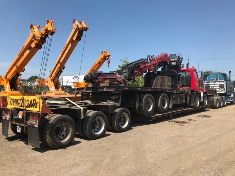 Large platform parking deficit | American Heavy Transport