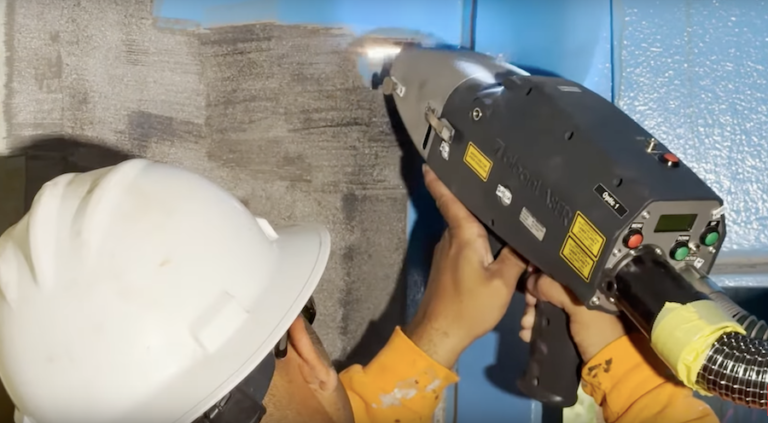 Laser ablation shows promise for removing bridge coatings