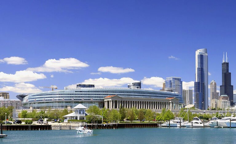 The Chicago Bears are shifting the focus of the new stadium to the lakefront site