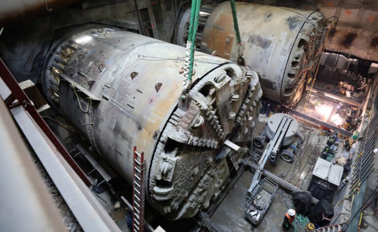 The tunnel terminates at LA Metro’s 9.5 BD line extension