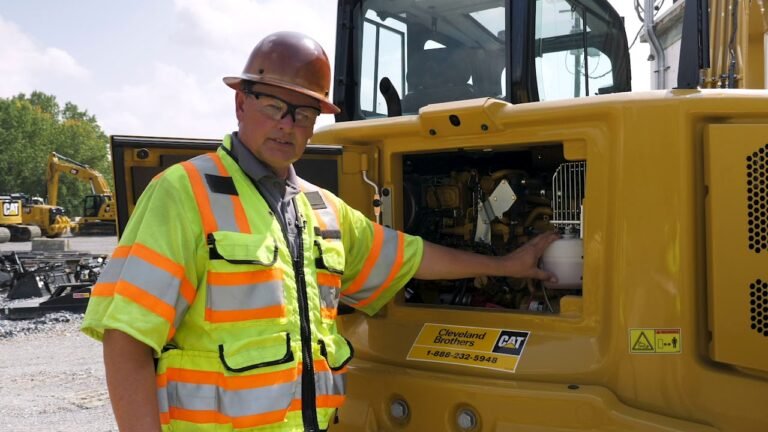 Cat® 308 CR Mini Excavator Demo