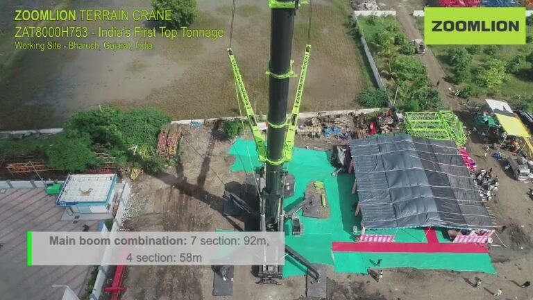 Zoomlion 800 Ton All Terrain Crane ZAT8000H753
