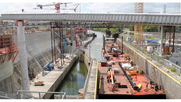 ENR Southeast Editor Derek Lacey gets the big picture of the Lock project