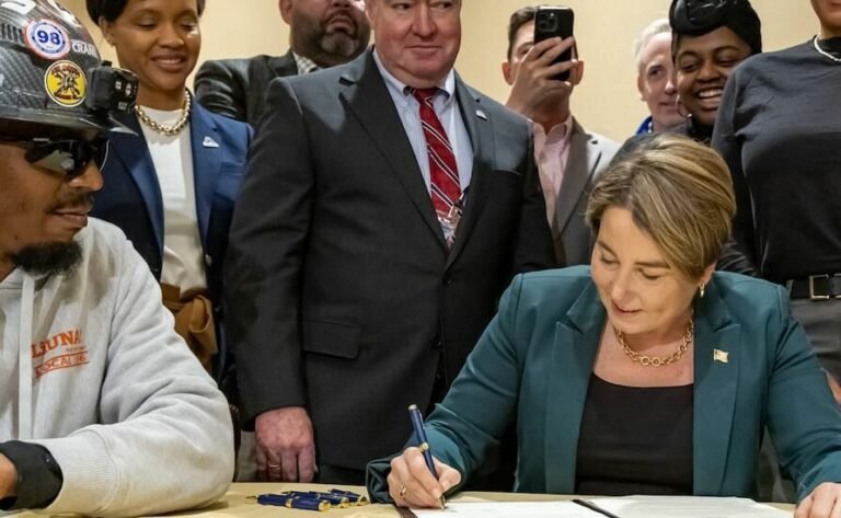 Mass. Gov. He says the plan order increases public construction projects