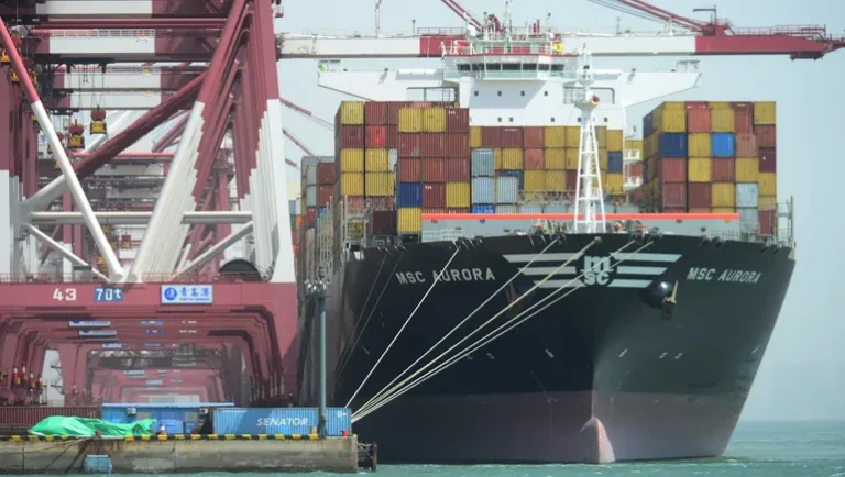 China read 34% rate to US import from April 10