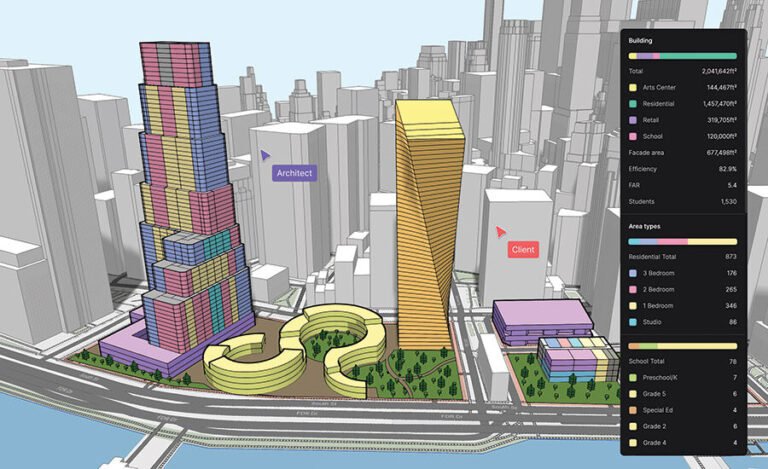 Arc BIM brings to a browser, gives the concept of design choice