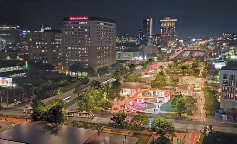 Engineer Volkert growth graphics through Texas Highway Work