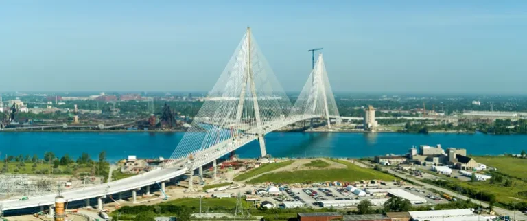 Gordie Howe Bridge $ 4.7 million meant that it was delayed