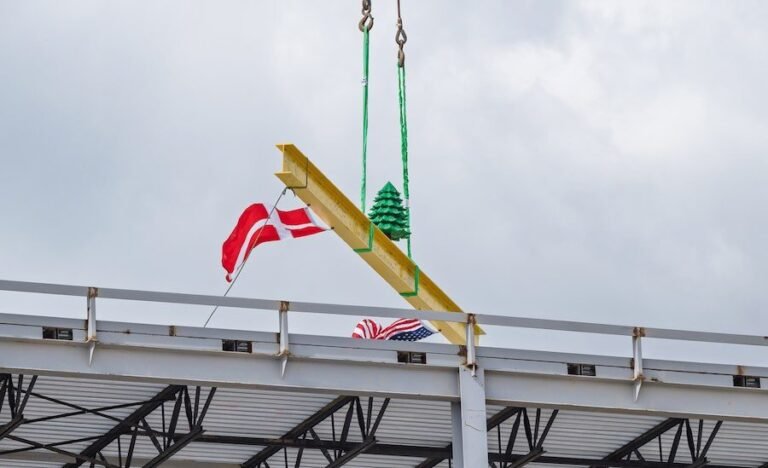 The first US of the Lego group. The manufacturing campus reaches the construction milestone