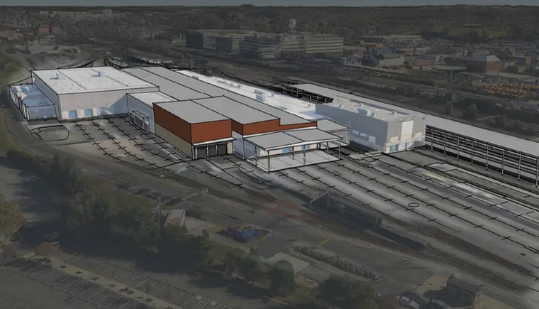 Clark, Herzog breaks ground on $705 million DC rail yard