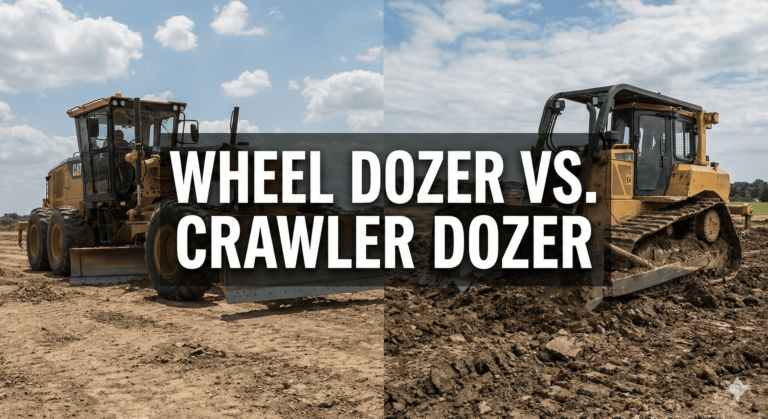 Wheel Dozer vs. Crawler Dozer Wheel Dozer vs. Crawler Dozer