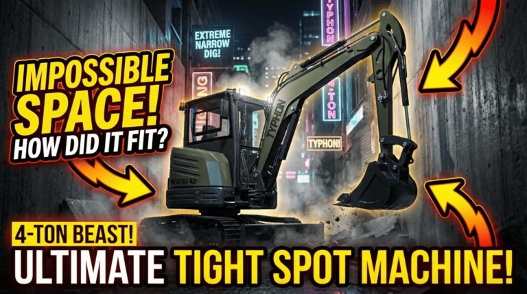 TYPHON KUVUO 4.0 Mini EXCAVATOR