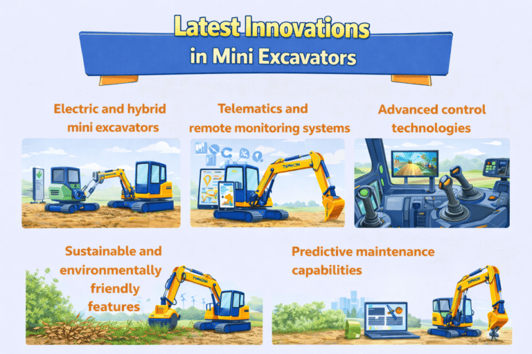 Latest Innovations in Mini Excavators