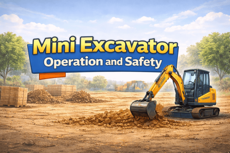Mini Excavator Operation and Safety