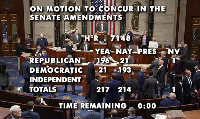 House votes to end partial government shutdown