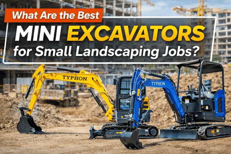 What Are the Best Mini Excavators for Small Landscaping Jobs? Mini Excavators