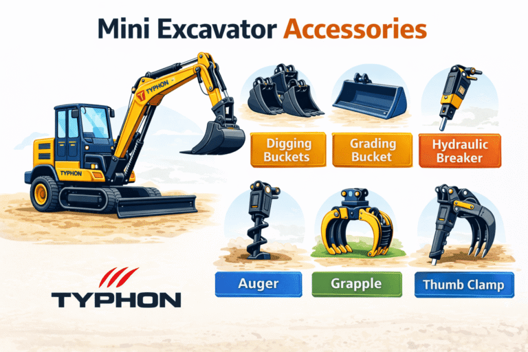 Ultimate Guide to Mini Excavator Accessories Mini Excavator Accessories