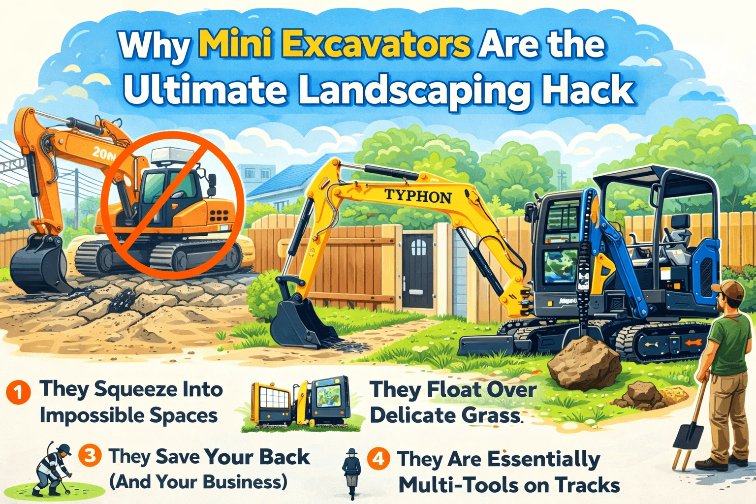 Why mini excavators