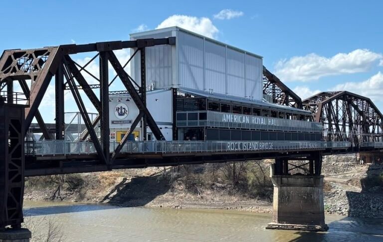 Cushioned by steel, concrete and collaboration, a railroad bridge becomes a Kansas City public meeting space