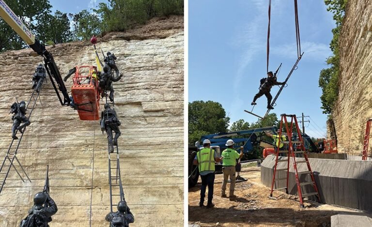 D-Day bravery honored on realistic Illinois Memorial assembled by Tarlton