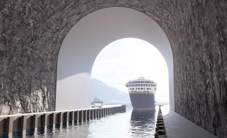 Design and construction team selected for Norway’s Stad Ship Tunnel