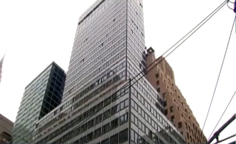 Coupled columns make NYC Pfizer HQ conversion unstable