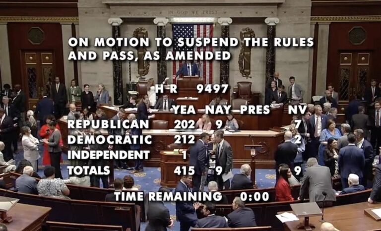 Water industry groups overwhelming praise 415-9 House passage of WRDA bill