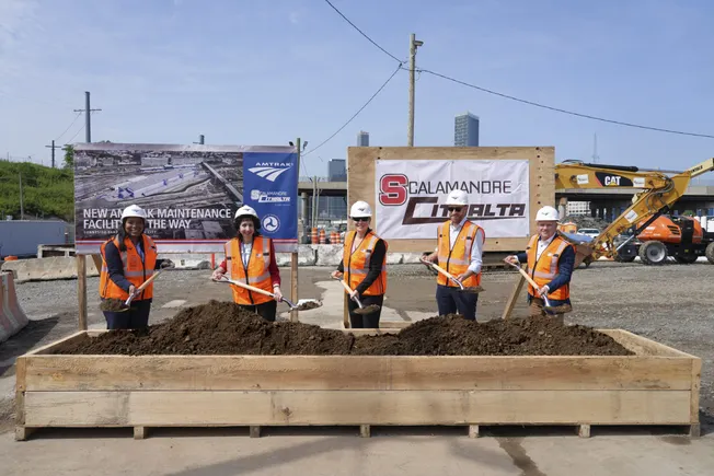 Amtrak begins construction on a $1 billion maintenance facility in New York
