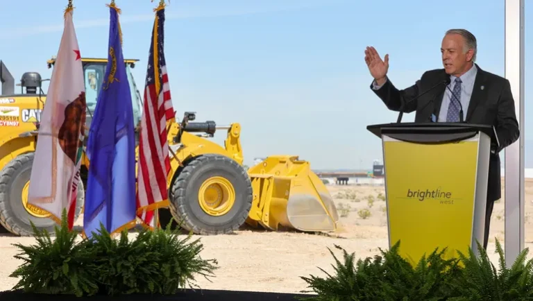 Las Vegas’ high-speed rail project may depend on a $6 million federal loan