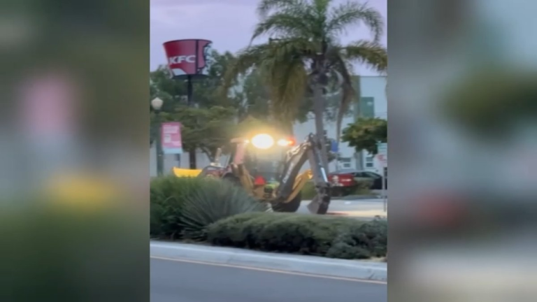 Man accused of taking backhoe on North Park ride to court – NBC 7 San Diego